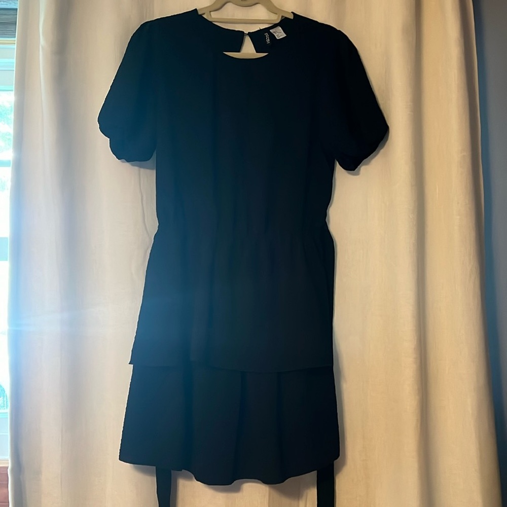 H&M open back dress